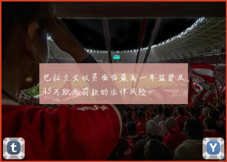 巴拉圭女议员面临最高一年监禁及45万欧元罚款的法律风险